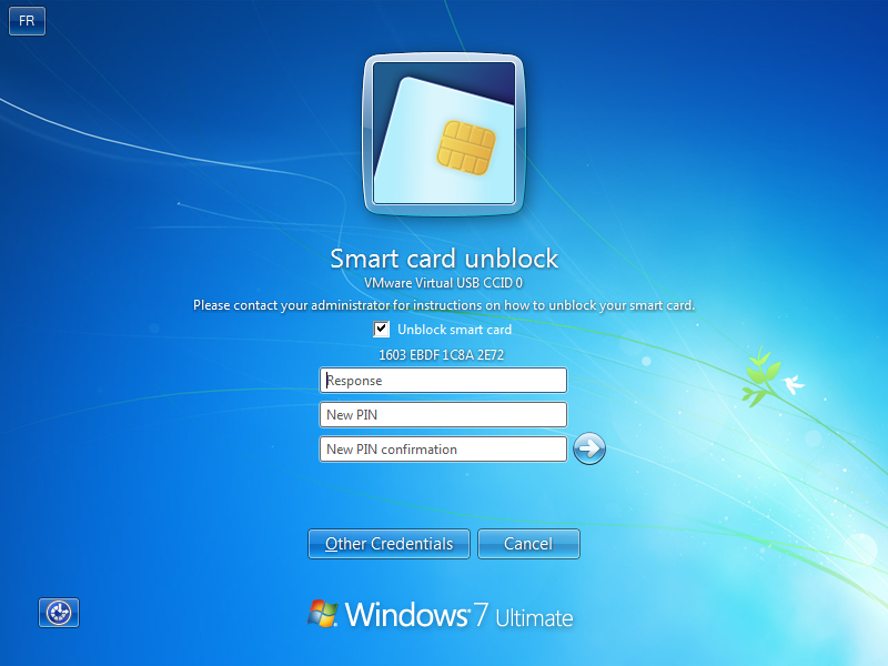 insert smart card windows Seven error