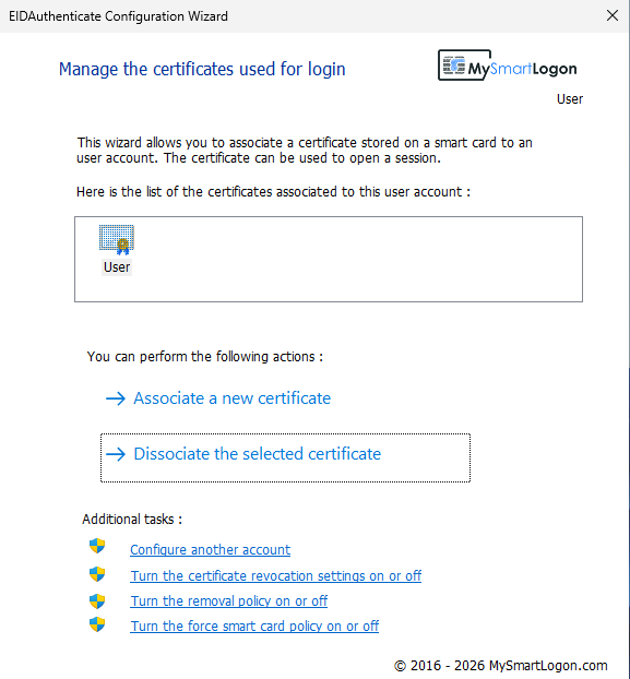 Configuration wizard