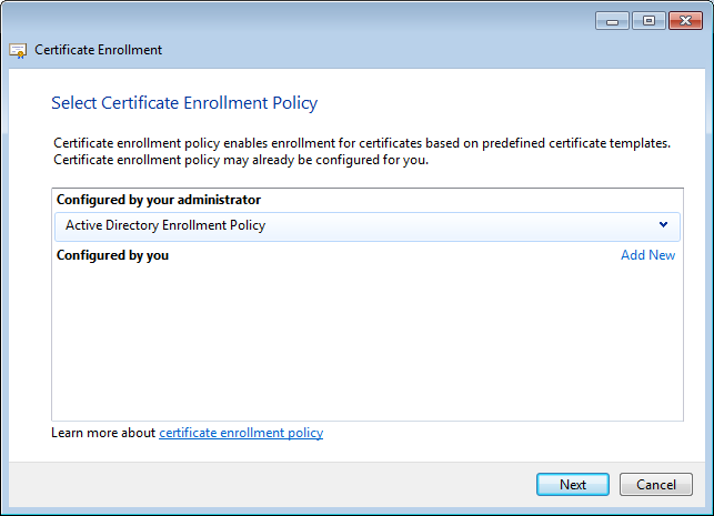 Domain Controller Authentication certificate template