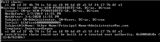 Logon succeeds after KDC fix