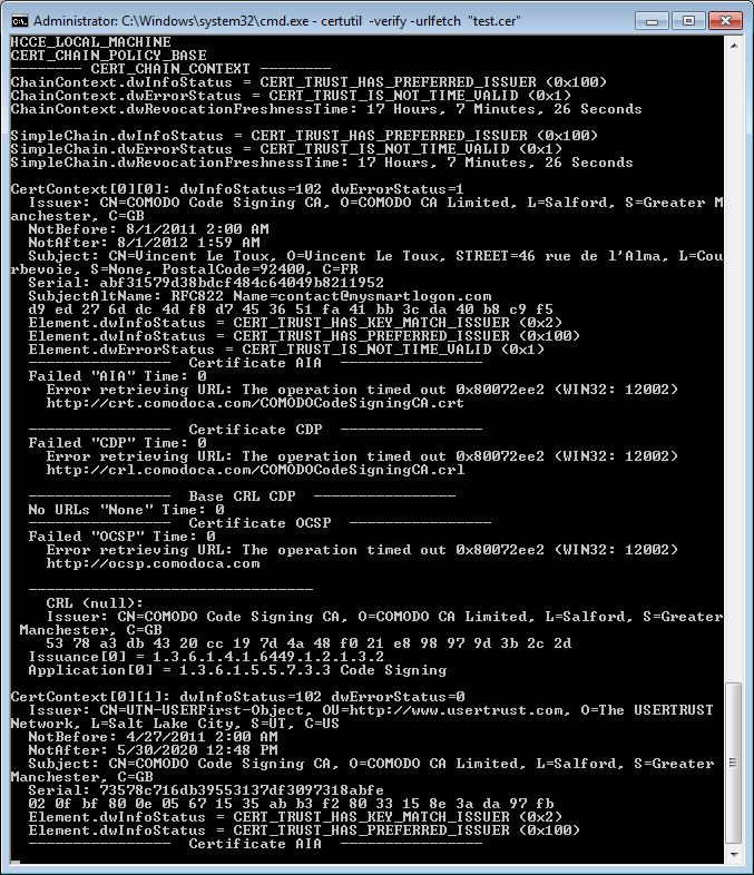 netsh winhttp show proxy output