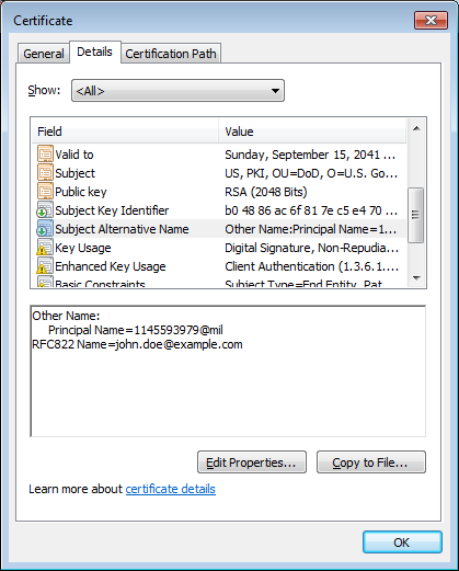 AD Users and Computers user logon name